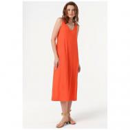 Платье , размер 44-46, оранжевый Fly