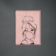 Обложка для паспорта , розовый Coup