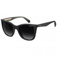 Солнцезащитные очки , квадратные, поляризационные, градиентные, для женщин, черный Polaroid