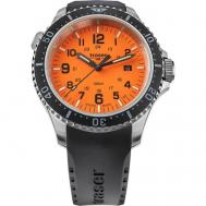 Наручные часы  P67 professional TR_109380, черный, оранжевый Traser