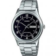 Наручные часы  Collection 83506, серебряный, черный Casio