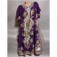 Платье размер 54-64, фиолетовый P.S.O Plus Shop Online