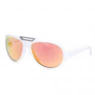 Солнцезащитные очки , авиаторы, оправа: пластик, зеркальные, белый Bogner