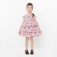 Платье для девочки , цвет розовый, рост 110 Luneva