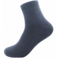 Женские носки  средние, махровые, утепленные, размер 23, серый NAITIS