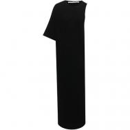Платье , хлопок, повседневное, размер 44, черный Isabel Benenato