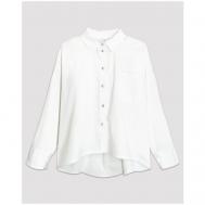 Рубашка  61360, размер 164-80, цвет белый Be Friends