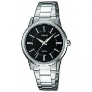 Наручные часы  Collection LTP-1303D-1A, черный, серебряный Casio