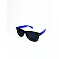 Солнцезащитные очки , вайфареры, оправа: пластик, с защитой от УФ, черный In Touch