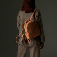 Рюкзак  тоут  JA1501, натуральная кожа, оранжевый J. Audmorr