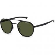 Солнцезащитные очки , авиаторы, оправа: металл, поляризационные, черный Carrera