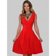 Платье , размер 48, красный Modami24