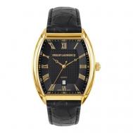 Наручные часы  Basic PG257GS1-17B, золотой, черный Philip Laurence