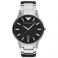 Наручные часы  Renato AR2457, черный, серебряный Emporio Armani