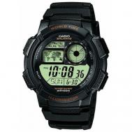 Наручные часы  AE-1000W-1A, черный, серый Casio