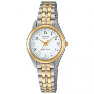 Наручные часы  Collection LTP-1129G-7B, серебряный, белый Casio