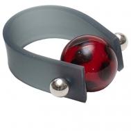 Кольцо , муранское стекло, размер 18, красный Divetro