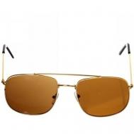 Солнцезащитные очки , авиаторы, коричневый RCV