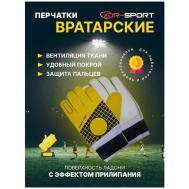Вратарские перчатки , размер 6, желтый DR-SPORT