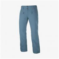 Горнолыжные брюки , размер M, голубой SALOMON
