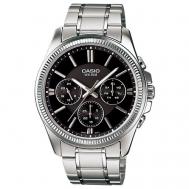 Наручные часы  Collection MTP-1375D-1A, серебряный, черный Casio