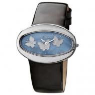 Наручные часы  женские, кварцевые, корпус серебро, 925 пробачерный Platinor