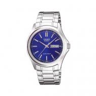 Наручные часы  Collection MTP-1239D-2A, серебряный, синий Casio