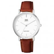 Наручные часы Q&Q Q978 J301, коричневый, белый Q&amp;Q