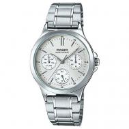 Наручные часы  Collection LTP-V300D-7A, серебряный, серый Casio