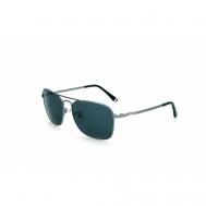 Солнцезащитные очки , авиаторы, оправа: металл, с защитой от УФ, серебряный Uspa