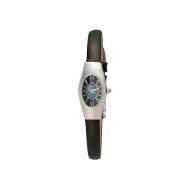 Наручные часы  женские, кварцевые, корпус серебро, 925 пробачерный Platinor