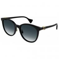 Солнцезащитные очки , кошачий глаз, оправа: пластик, для женщин, черный Gucci