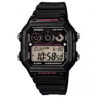 Наручные часы  AE-1300WH-1A2, черный, серый Casio