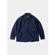 куртка-рубашка , демисезон/лето, силуэт прямой, размер XL, синий FrizmWORKS