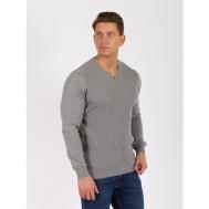 Пуловер , размер 2XL, серый Dairos