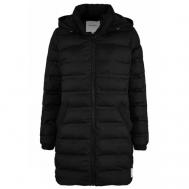 куртка  , демисезон/зима, силуэт прямой, размер XS, черный Broadway