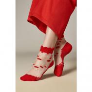 Женские носки , размер 37/41, красный Mersada