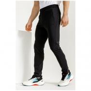 брюки для фитнеса , карманы, водонепроницаемые, размер XL, черный ANTA