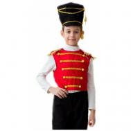 Карнавальный костюм "Гусар", 5-7 лет, рост 122-134 см Бока