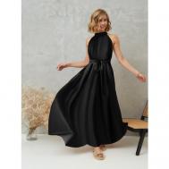 Сарафан , размер единый, черный "Yolka_Dress"