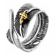 Кольцо , нержавеющая сталь, размер 20.5 DG Jewelry