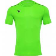 Футбольная футболка , размер XS, зеленый MACRON