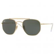 Солнцезащитные очки , авиаторы, оправа: металл, с защитой от УФ, золотой Luxottica