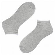 Носки , 2 пары, размер 34, серый, белый Chobot