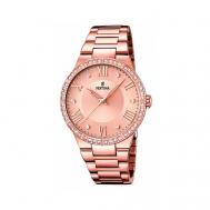 Наручные часы  F16721/2, розовый, золотой Festina