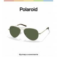 Солнцезащитные очки , золотой Polaroid
