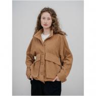 Куртка  , размер XL(54-56), бежевый Модный дом Виктории Тишиной