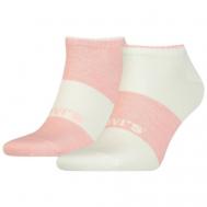 Мужские носки , 1 пара, классические, размер 39, розовый Levi's