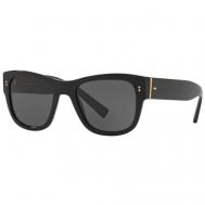 Солнцезащитные очки , бабочка, оправа: пластик, для женщин, черный Dolce&Gabbana