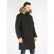 куртка  зимняя, размер 44, черный A PASSION PLAY